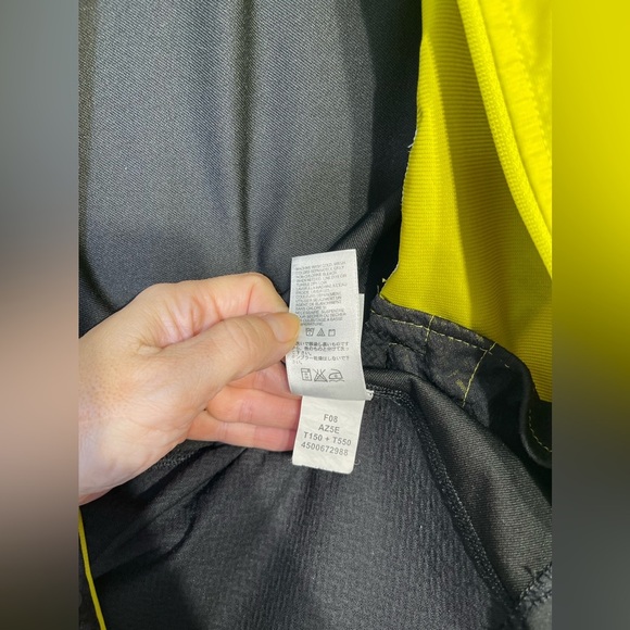 The North Face Womens Flight Series Track Athletic Jacket Yellow Black Small - Picture 13 of 15